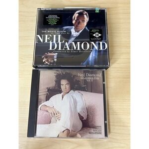 Neil Diamond CD‎ Lot The Movie Album As Time Goes By & 12 Greatest Hits Vol II